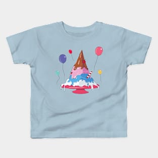 melting icecream Kids T-Shirt